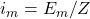 i_m=\mathscr E_m/Z