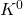 K^0
